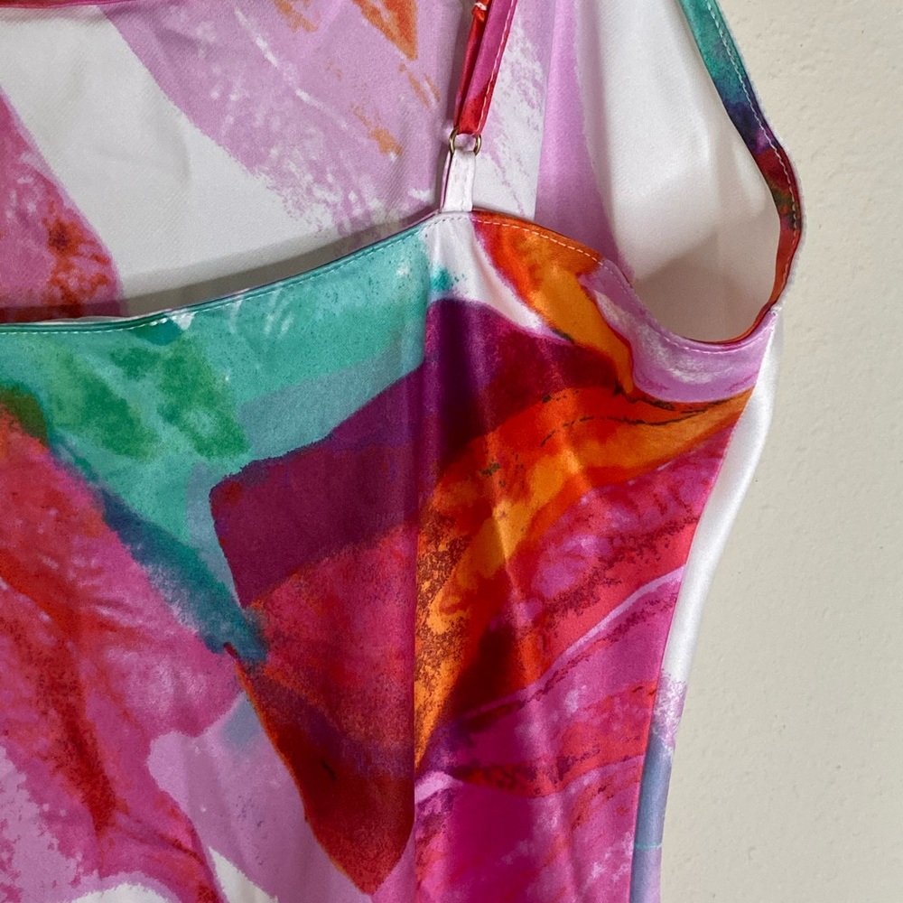 COLORFUL SILK DRESS - Picture 5 of 5